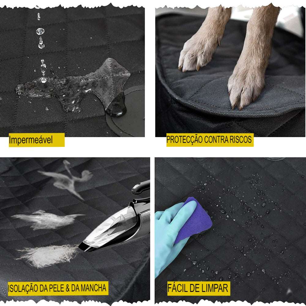 Capa de Banco Reforçada Para Cães Pet-Car
