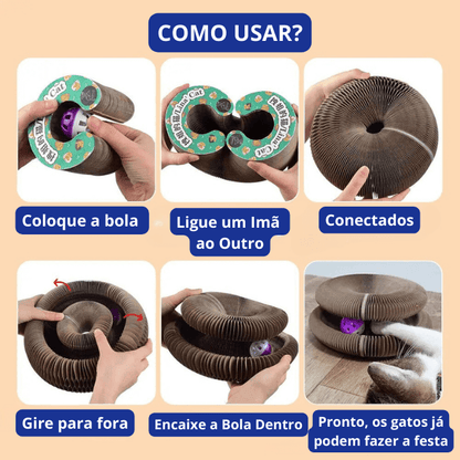 Fluffy Cat® | O Brinquedo Que Vai Transformar o Dia do Seu Gato + Brinde