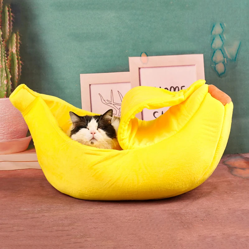 Banana Pet Bed - O maior sonho do seu pet.