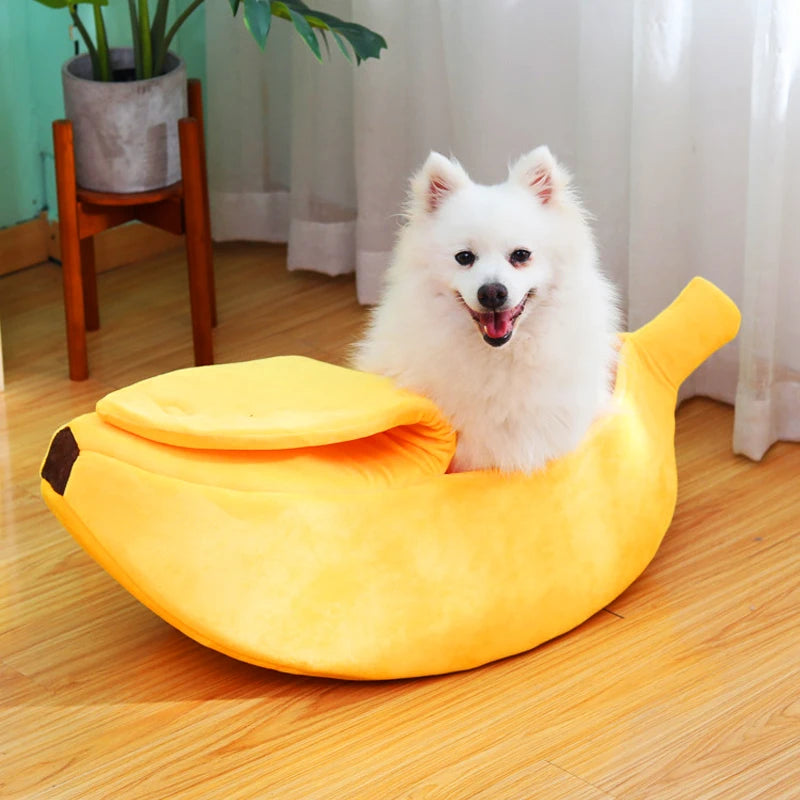 Banana Pet Bed - O maior sonho do seu pet.