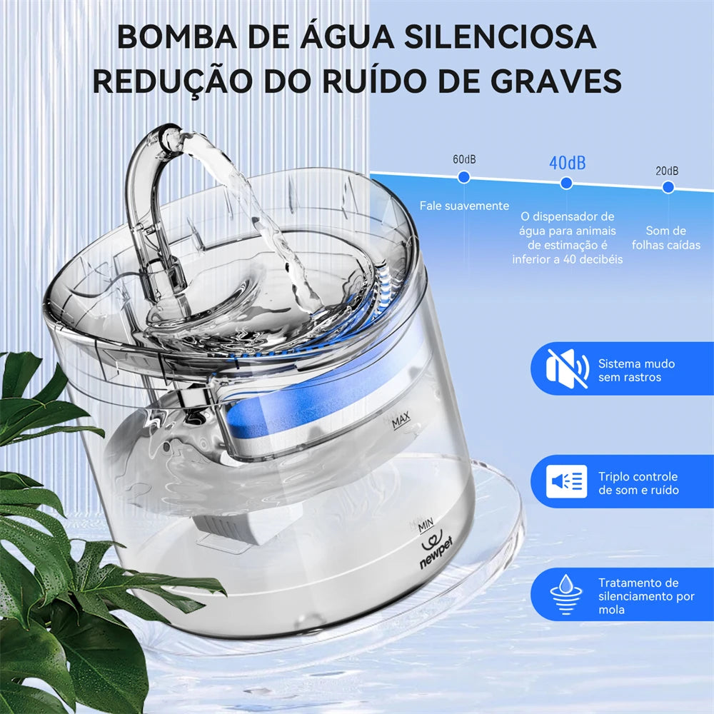 Fonte de Água Inteligente Para Pets | NewPet® + Frete Grátis