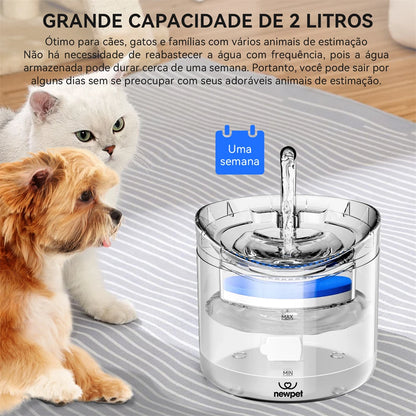 Fonte de Água Inteligente Para Pets | NewPet® + Frete Grátis