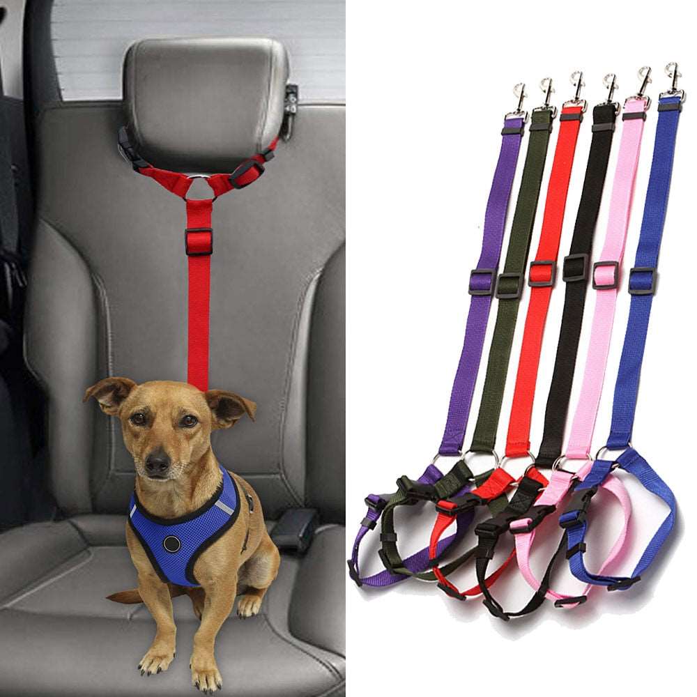 Cinto de Segurança Pet | DOG-SAFE 3 em 1 (COMPRE 1 LEVE 2)