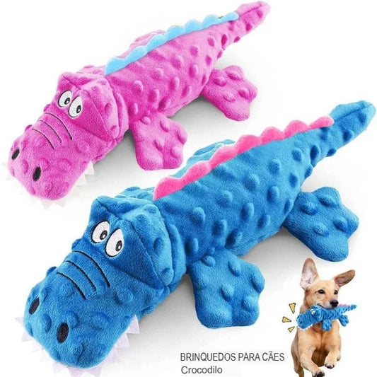 Crocodilo de Pelúcia Para Cães | Baby-Pet®