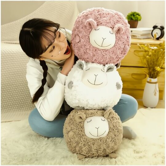 Almofadinhas Sheep Buddy - Os carneirinhos de pelúcia que encantam + Frete Grátis