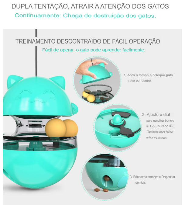 Brinquedo Alimentador para Gatos - PetPlay